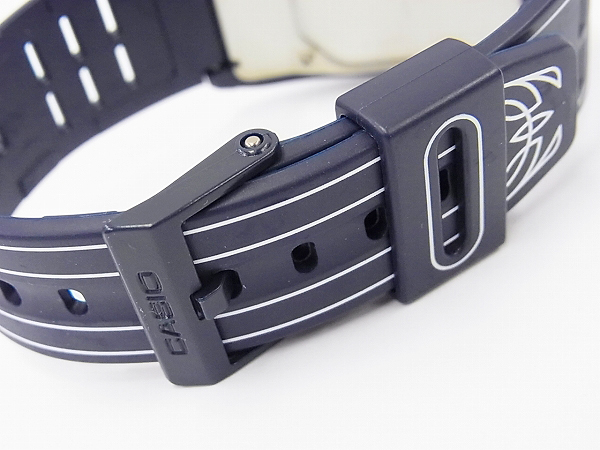 実際に弊社で買取させて頂いたCASIO/カシオ DATABANK/データバンク デジタル DBC-63 ネイビーの画像 4枚目