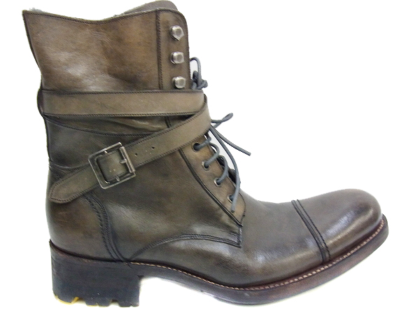 実際に弊社で買取させて頂いたアルフレッドバニスター ボアコンバットブーツ hyde/40の画像 4枚目