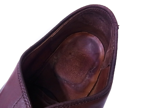 実際に弊社で買取させて頂いたALDEN/オールデン MIL SPEC PLAIN TOE ブラウン 53713/9Dの画像 5枚目