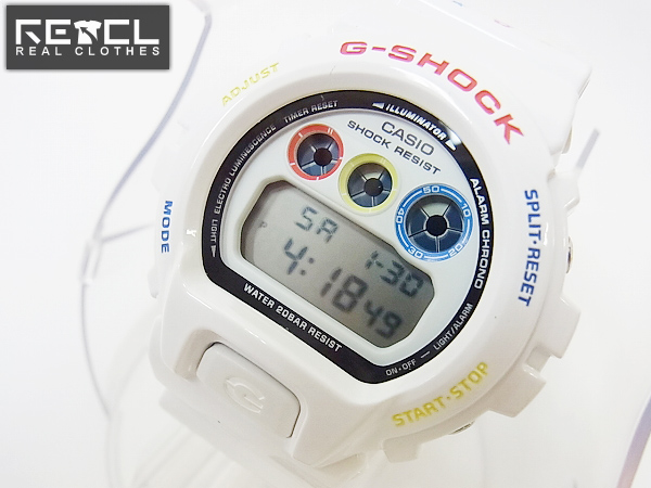 実際に弊社で買取させて頂いたG-SHOCK×MEDICOM TOY ベアブリック ホワイト DW-6900MT-7JR