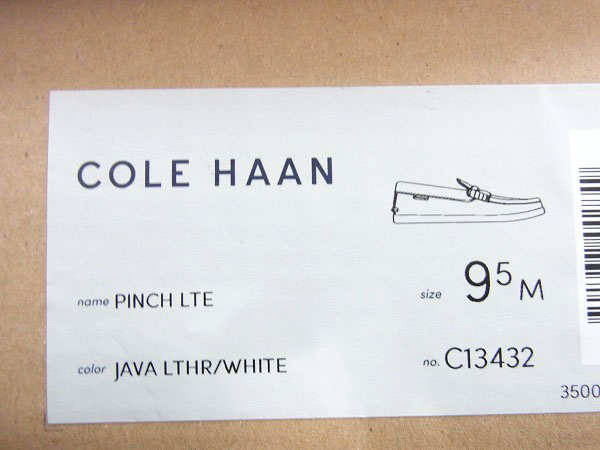 実際に弊社で買取させて頂いたCOLE HAAN/コールハーン ウィークエンダー 茶 C13432/US9.5の画像 8枚目