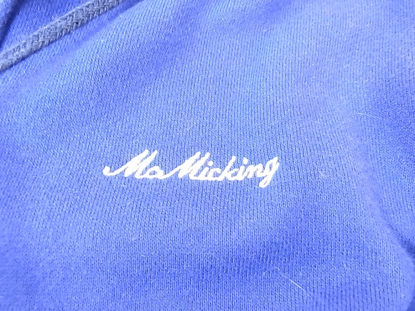 実際に弊社で買取させて頂いたLITHIUM HOMME/リチウムオム 星刺繍入り ジップパーカー/46の画像 3枚目