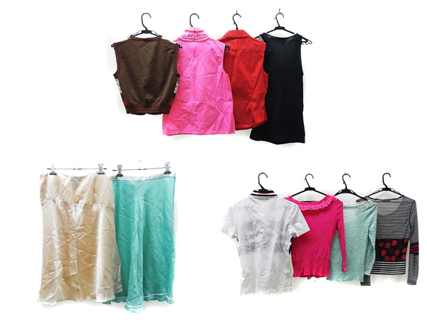 実際に弊社で買取させて頂いたPRADA・ロエベ・ソニア他 カットソー スカート等 10点セットの画像 1枚目