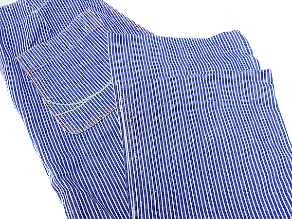 実際に弊社で買取させて頂いたFACTOTUM/ファクトタム ヒッコリーストレートワークパンツ 29の画像 6枚目