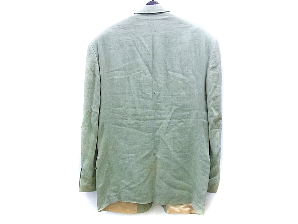 実際に弊社で買取させて頂いたHUGO BOSS/ヒューゴ・ボス 2Bテーラードジャケット 薄緑/1の画像 1枚目