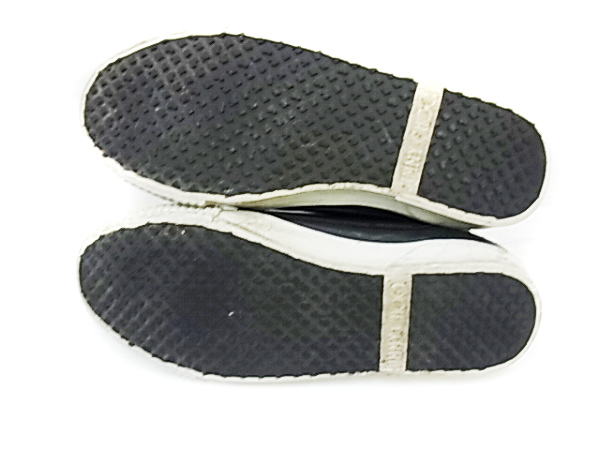 実際に弊社で買取させて頂いたJimmy choo/ジミー チュウ ハイカットスニーカー ブラック/40の画像 4枚目