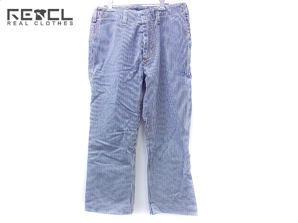 実際に弊社で買取させて頂いたFACTOTUM/ファクトタム ヒッコリーストレートワークパンツ 29