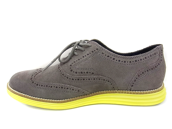 実際に弊社で買取させて頂いたCOLE HAAN/コールハーン LUNARGRAND WINGTIP C21131 灰系/8の画像 3枚目