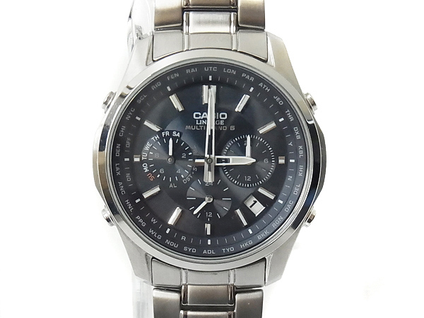 実際に弊社で買取させて頂いたカシオ LINEAGE/リニエージ ソーラー電波 LIW-M610D-2AJFの画像 1枚目
