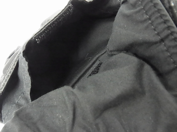 実際に弊社で買取させて頂いたLGB/ルグランブルー レザー サハラベスト ブラック hyde着の画像 4枚目