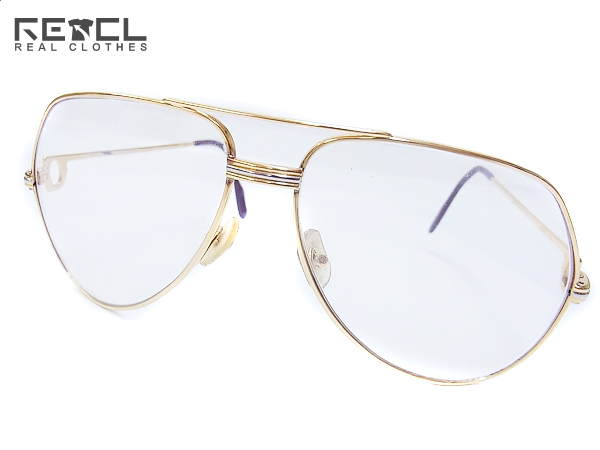 実際に弊社で買取させて頂いたCartier/カルティエ ティアドロップ型フレーム 眼鏡/メガネ