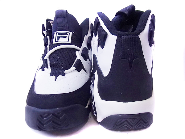実際に弊社で買取させて頂いたFILA/フィラ バスケットシューズ/スニーカー ハイカット 白黒/9の画像 3枚目