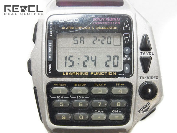 CASIO/カシオ リストリモート 腕リモ/腕時計 シルバー/CMD-40の買取 