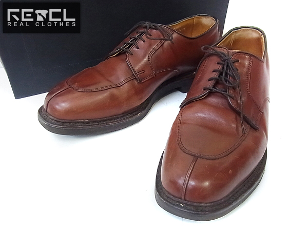 実際に弊社で買取させて頂いたアレンエドモンズ アシュトンUチップシューズ ブラウン/1628/9E