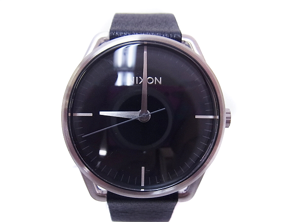 実際に弊社で買取させて頂いたNIXON/ニクソン 腕時計 レザーベルト MELLOR/メロー A129-000の画像 1枚目