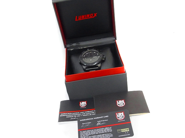 実際に弊社で買取させて頂いたルミノックス[5.4万↑]ネイビーシールズ 3150 ブラックアウトの画像 9枚目