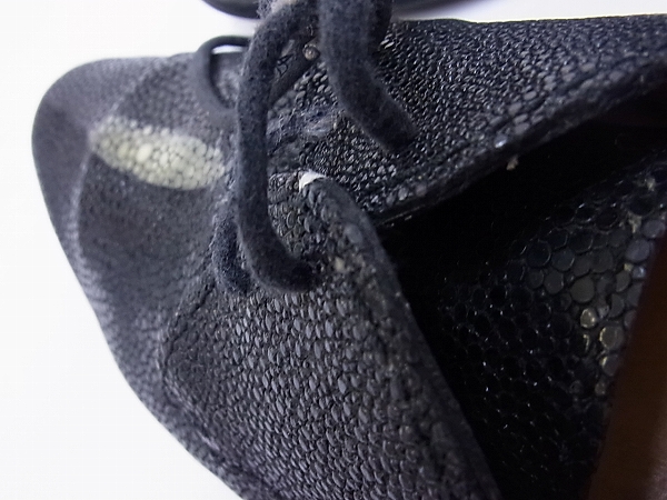 実際に弊社で買取させて頂いたHelmut Lang/ヘルムート ラング ドレスシューズ ブラックの画像 8枚目