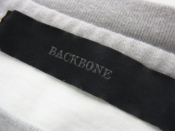 実際に弊社で買取させて頂いたBACKBONE/バックボーン デビルプリントラグランTシャツ/Sの画像 2枚目