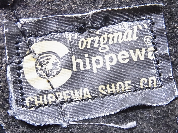 実際に弊社で買取させて頂いたCHIPPEWA/チペワ エンジニアブーツ/靴 ブラック 27863/US8.5の画像 6枚目