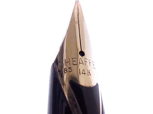 実際に弊社で買取させて頂いたSHEAFFER/シェーファー ペン先14K 万年筆　シルバー USA製の画像 5枚目