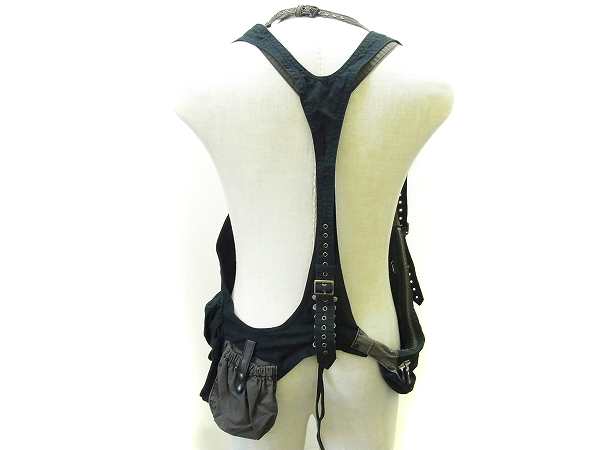 実際に弊社で買取させて頂いたLGB/ルグランブルー サハラベスト/SAHARA VEST ブラックの画像 1枚目
