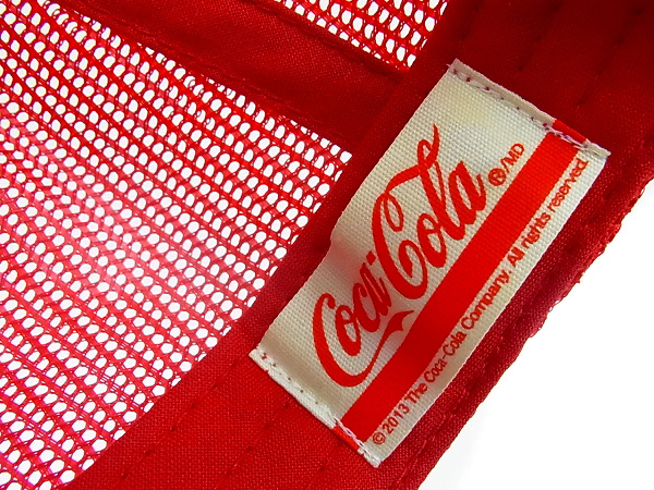 実際に弊社で買取させて頂いたチャレンジャー×COCA COLA つば切り メッシュキャップ/帽子の画像 6枚目