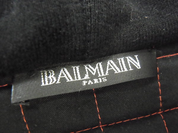 実際に弊社で買取させて頂いたBALMAIN/バルマン[17万↑]15AW パーカー/バイカーズジャケットSの画像 4枚目