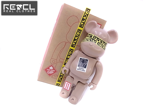 実際に弊社で買取させて頂いたBE@RBRICK/ベアブリック STPL BOX STAPLE 400% ベージュ