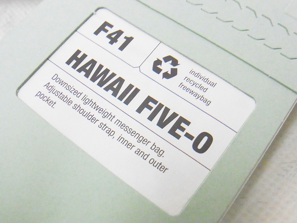 実際に弊社で買取させて頂いたFREITAG/フライターグ F41 HAWAII FIVE-0 総柄ミニショルダーの画像 9枚目