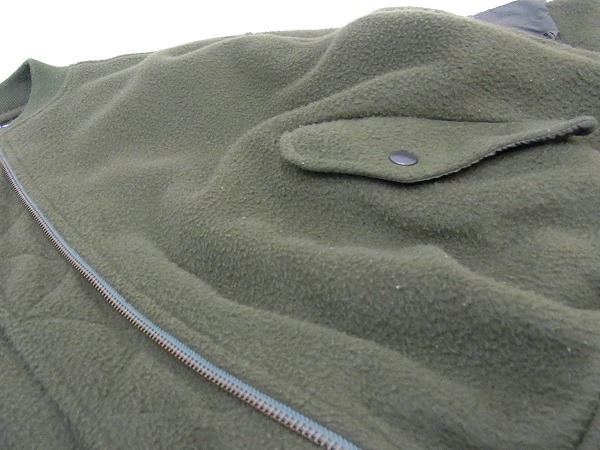 STUSSY/ステューシーTOKYO CHAPT限定フリースMA-1ジャケット/Lの STUSSY/ステューシーTOKYO CHAPT限定フリースMA-1ジャケット/Lの