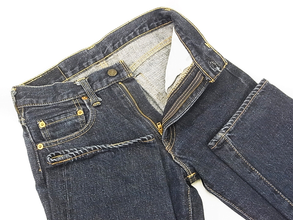 実際に弊社で買取させて頂いたDENIME/ドゥニーム ストレートデニムパンツ インディゴ/26の画像 3枚目