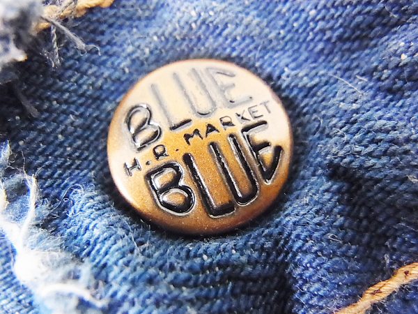 実際に弊社で買取させて頂いたBLUE BLUE/ブルーブルー HEMP ストレートデニムパンツ/30の画像 3枚目