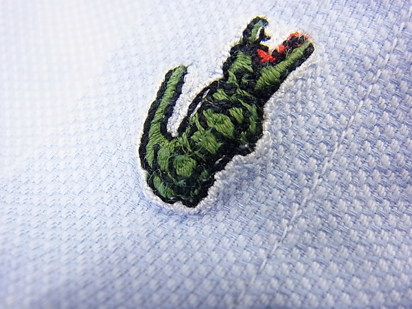 実際に弊社で買取させて頂いたLACOSTE/ラコステ モジワニマーク/長袖コットンシャツ 39-81の画像 3枚目