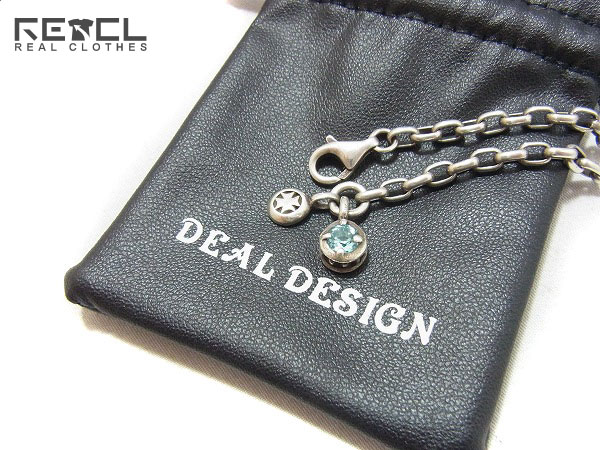 実際に弊社で買取させて頂いたDEAL DESIGN/ディールデザイン ブレス&アンクレットストーン付