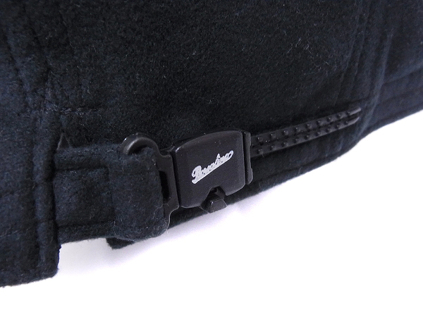 実際に弊社で買取させて頂いたBorsalino/ボルサリーノ ハンチング帽子 アイビー型 ブラック Sの画像 4枚目