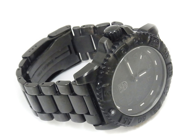 実際に弊社で買取させて頂いたルミノックス[5.4万↑]ネイビーシールズ 3150 ブラックアウトの画像 3枚目