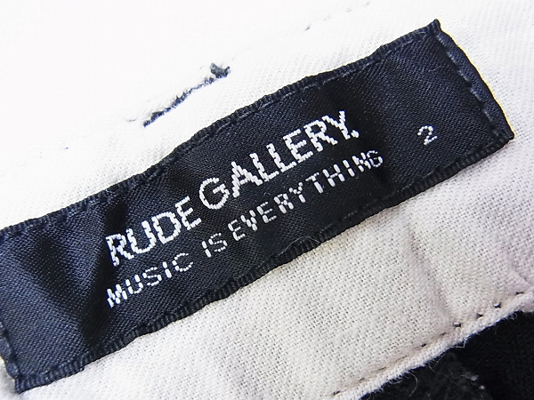 実際に弊社で買取させて頂いたRUDE GALLERY/ルードギャラリー ボタンフライ/ワークパンツ 2の画像 2枚目