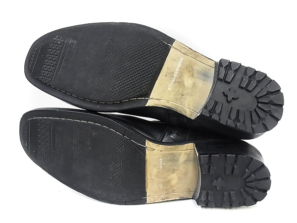 実際に弊社で買取させて頂いたアルフレッドバニスター 7ホールサイドZIPブーツ/ブラック/41の画像 5枚目