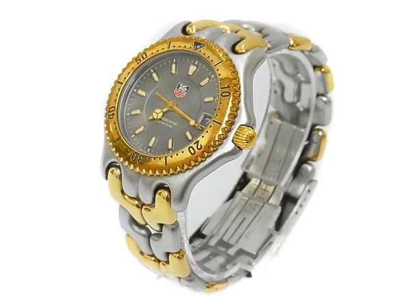 実際に弊社で買取させて頂いたTAG HEUER/タグホイヤー S/el セル プロフェッショナル WG-1120の画像 2枚目