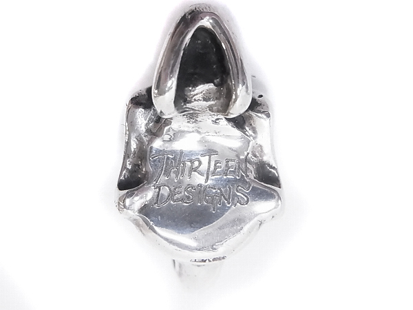 実際に弊社で買取させて頂いたサーティーンデザインズ[3.2万↑]フルフェイススカルペンダントの画像 1枚目