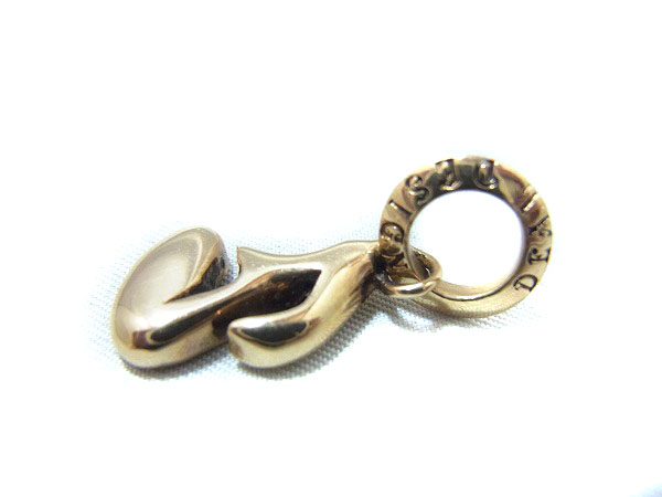 実際に弊社で買取させて頂いたDEAL DESIGN/ディールデザイン GOLDLINE 音符ペンダントトップの画像 2枚目