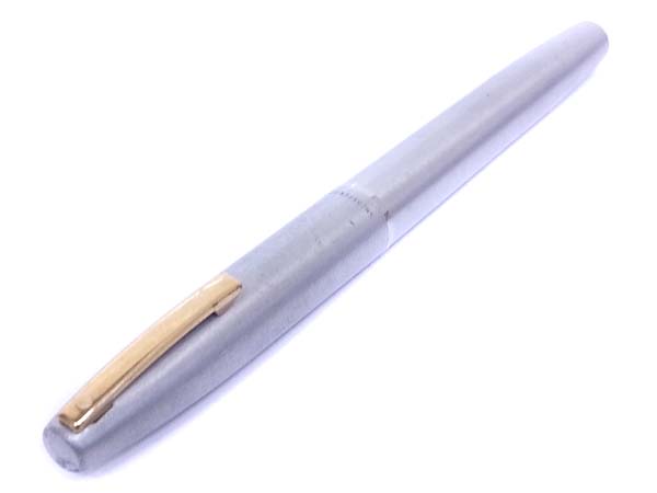 実際に弊社で買取させて頂いたSHEAFFER/シェーファー ペン先14K 万年筆　シルバー USA製の画像 1枚目