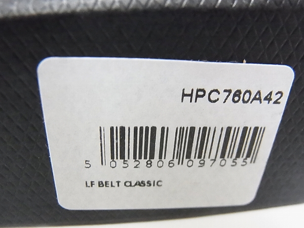 実際に弊社で買取させて頂いたdunhill/ダンヒル リバーシブル プレーンベルト HPC760A42の画像 6枚目