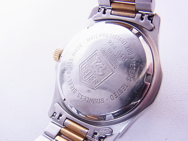 実際に弊社で買取させて頂いたタグホイヤー professional 2000シリーズ ダイバーズ 974/013の画像 4枚目