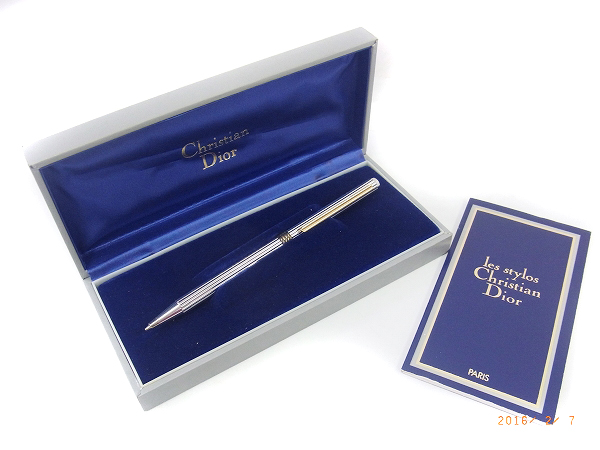実際に弊社で買取させて頂いたカルティエ ディオール他ボールペン シャーペン/4点セットの画像 4枚目
