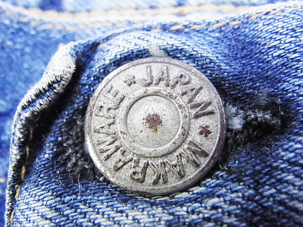 実際に弊社で買取させて頂いたMARKAWARE/マーカウェア 4オンスストレッチセルビッチデニムの画像 5枚目