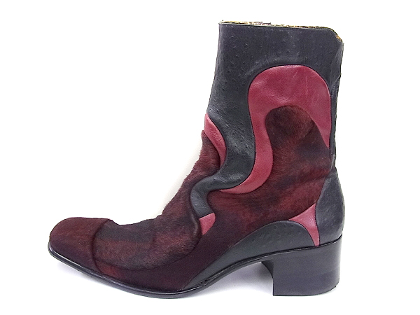 実際に弊社で買取させて頂いたirregular byアルフレッドバニスター サイドジップブーツ 44の画像 2枚目