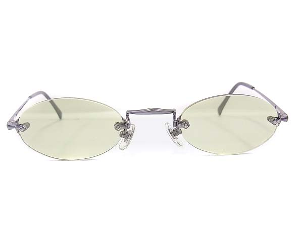 実際に弊社で買取させて頂いた白山眼鏡 めがね/サングラス ガンメタル/緑系 ツーポイントの画像 5枚目