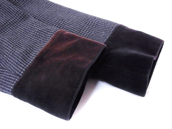 実際に弊社で買取させて頂いたA.P.C./アーペーセー チェック柄ウールチェスターコート/Sの画像 7枚目