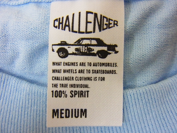 実際に弊社で買取させて頂いた[未使用]CHALLENGER/チャレンジャー 挑戦TEE 半袖Tシャツ/Mの画像 3枚目